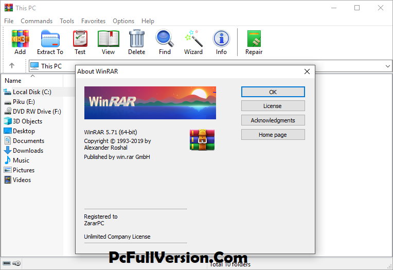 WinRAR License Key