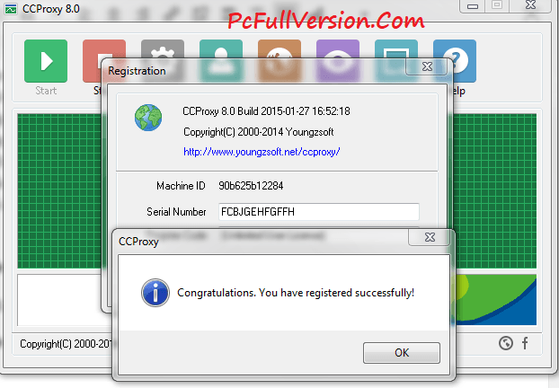 CCProxy Serial Number