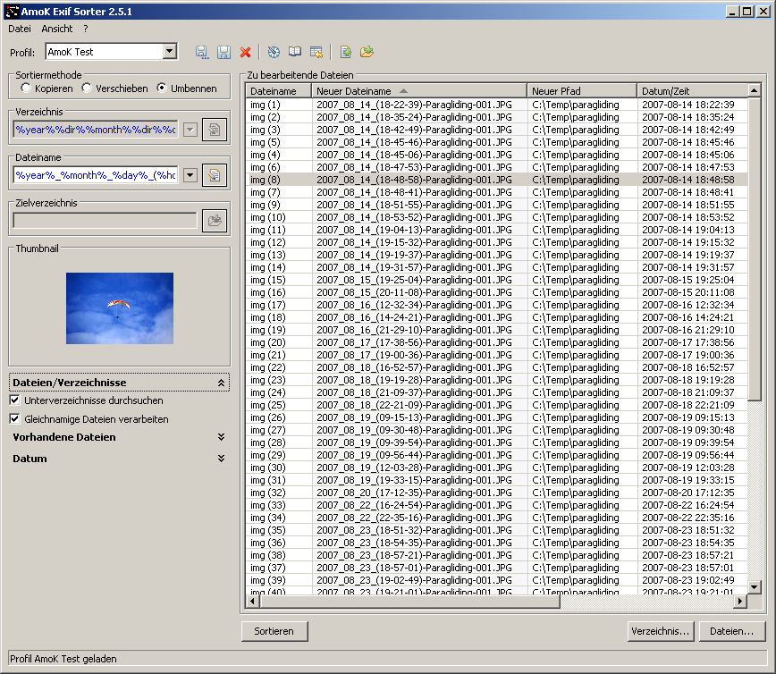 AmoK Exif Sorter Free Download