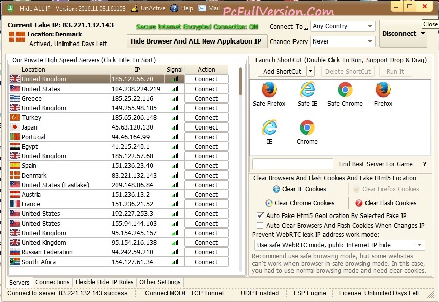 Real Hide IP Serial Number