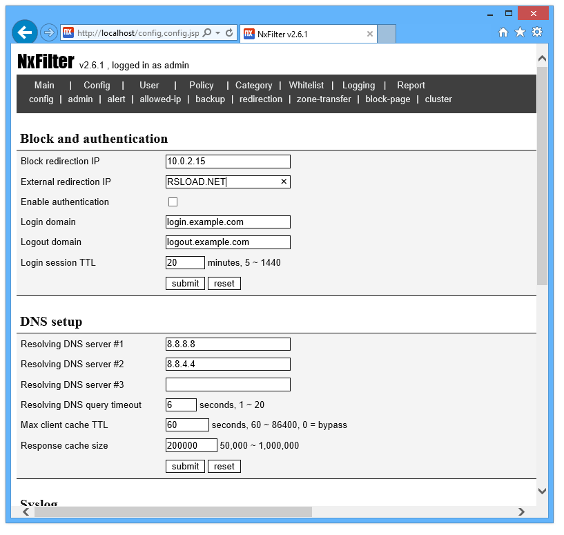 NxFilter License Key