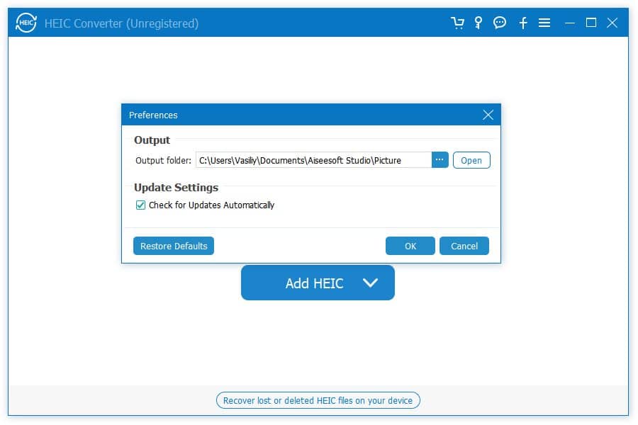 Aiseesoft HEIC Converter License Code