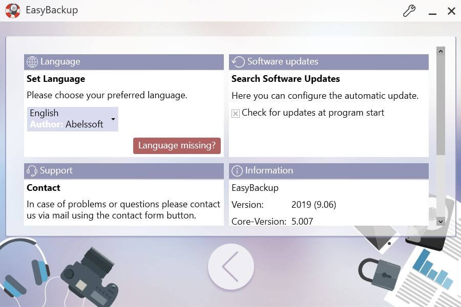 Abelssoft EasyBackup License Key