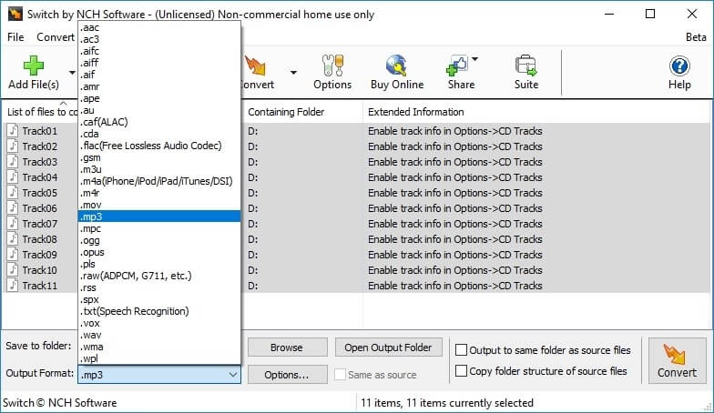 Switch Audio File Converter Registration Code