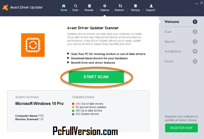 Avast Driver Updater Activation Key