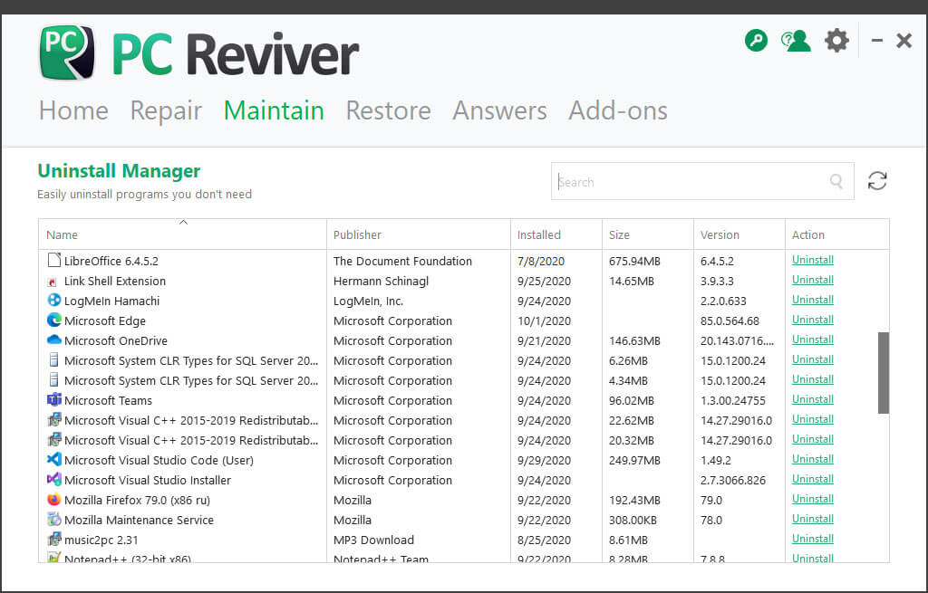 ReviverSoft PC Reviver Free Download