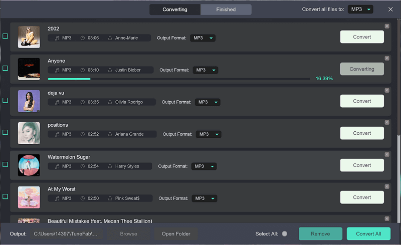 TuneFab Spotify Music Converter Free Download