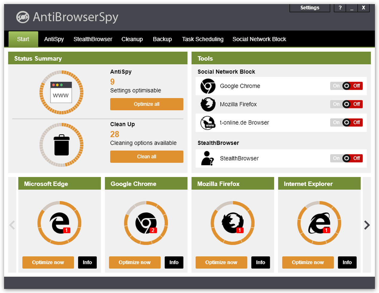 AntiBrowserSpy Pro License Key