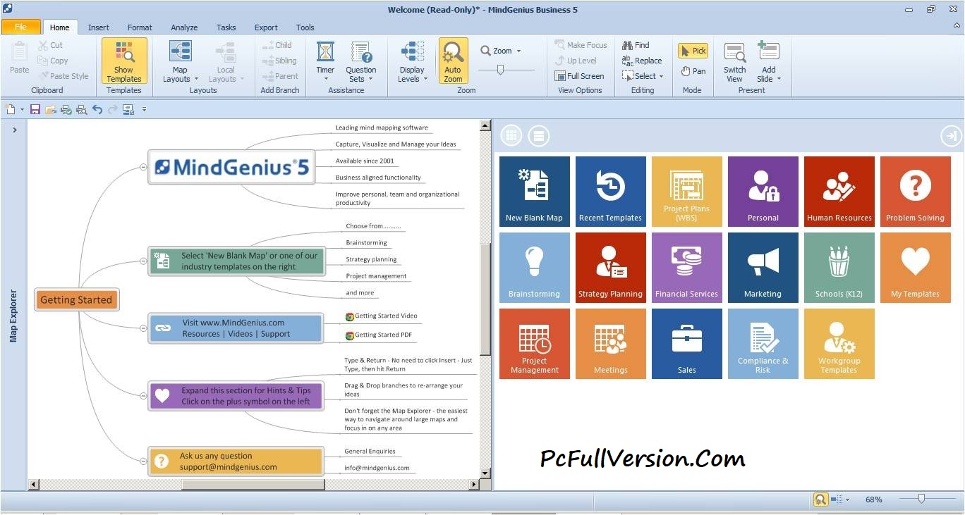 MindGenius Business 6 Crack Keygen Full Free Download