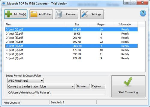 Mgosoft PDF To Image Converter Download