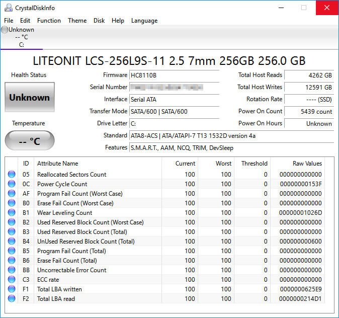 CrystalDiskInfo Serial Key