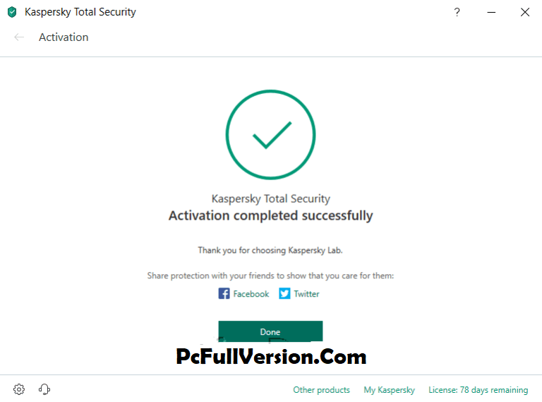 Kaspersky Total Security License Key