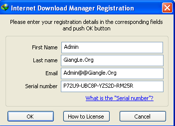 IDM Serial Key