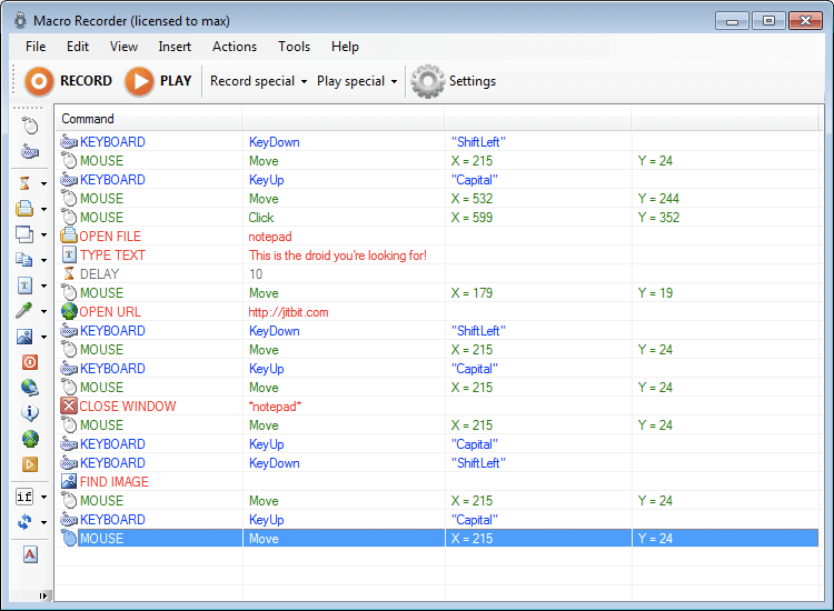 Macro Recorder License Key