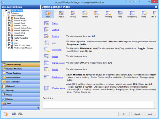 Actual Window Manager License Key