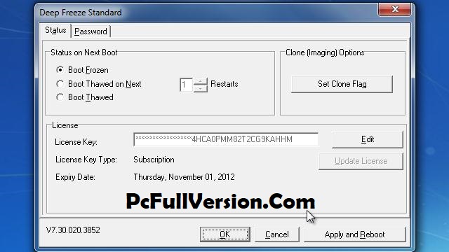 Deep Freeze Standard License Key