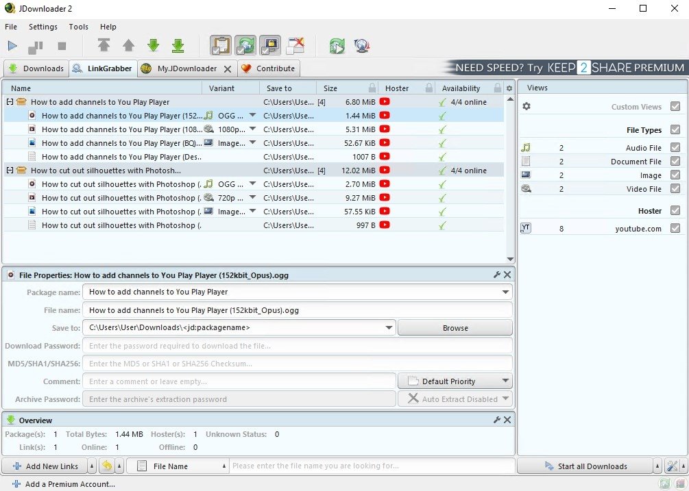 JDownloader Serial Key