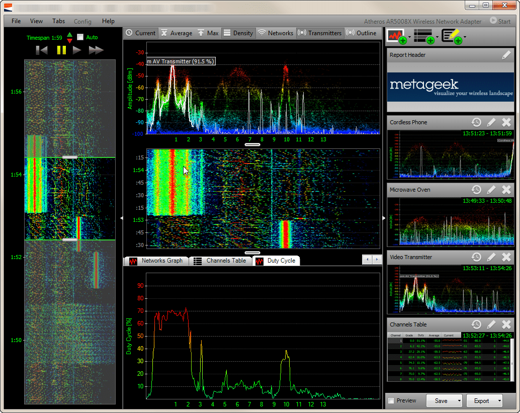 MetaGeek Chanalyzer License Key