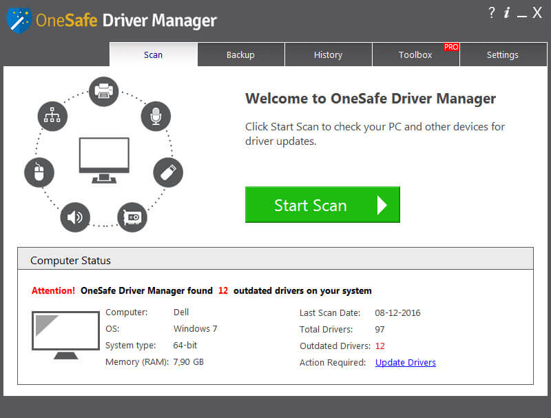 OneSafe Driver Manager Pro License Key