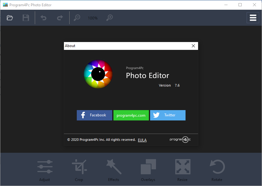 Program4Pc Photo Editor Activation Code