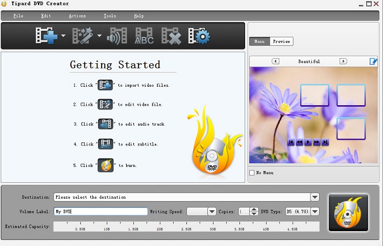 Tipard DVD Creator Serial Key