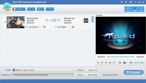 Tipard MXF Converter Keys Free Download