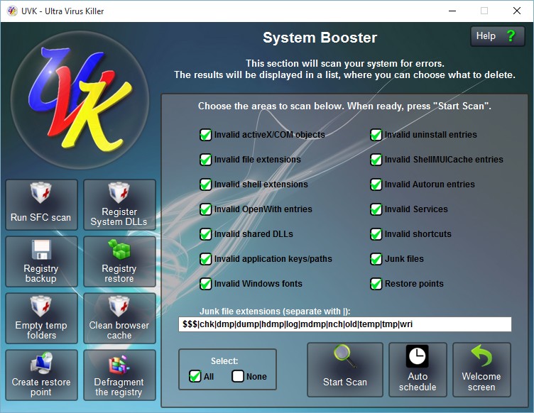 UVK Ultra Virus Killer Serial Key