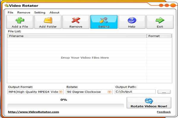 Video Rotator Serial Key