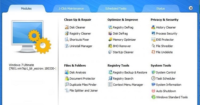 WinUtilities Professional License Key