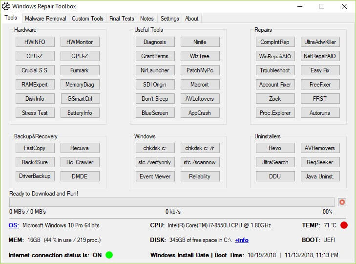 Windows Repair Toolbox Activation Key