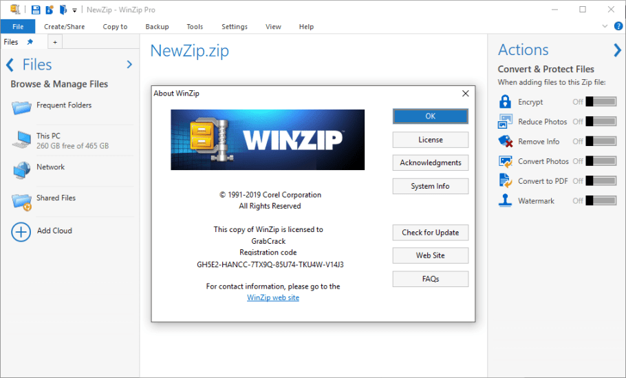 WinZip Disk Tools Download